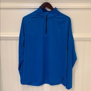 Reebok 1/4 zip long sleeve running shirt